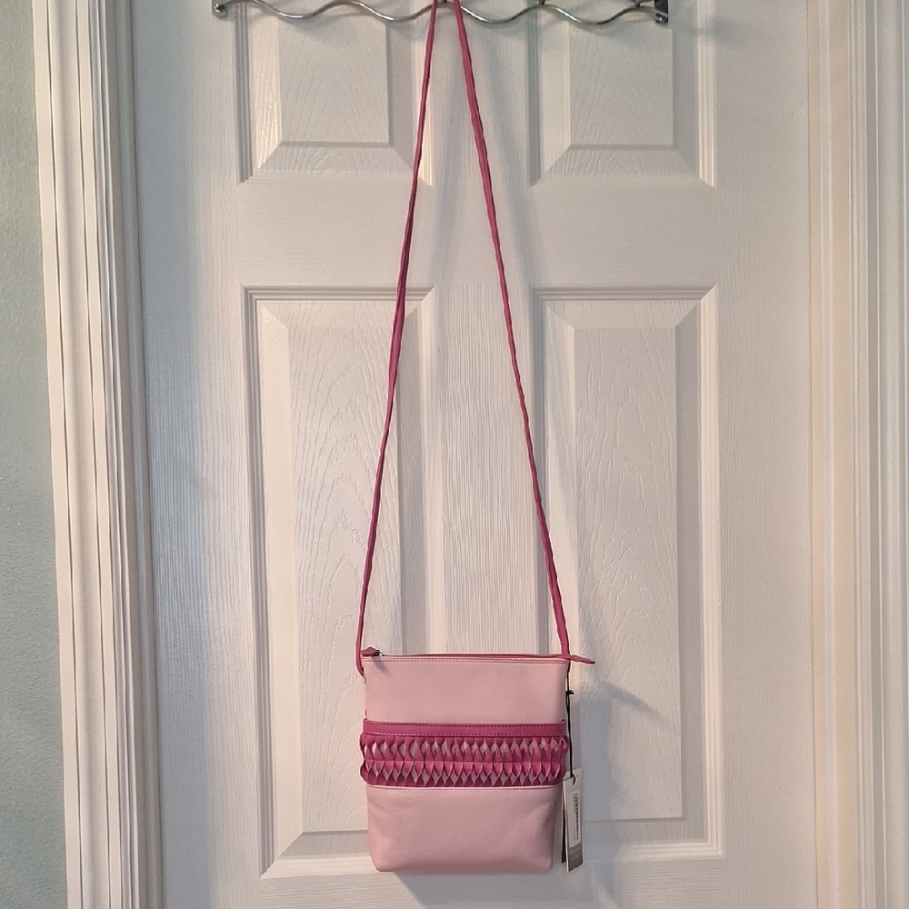 Pink Crossbody Bag